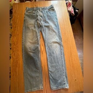 Vintage Levi’s 505 Jeans Mexico Made Regular Fit Straight Leg Blue 36x34